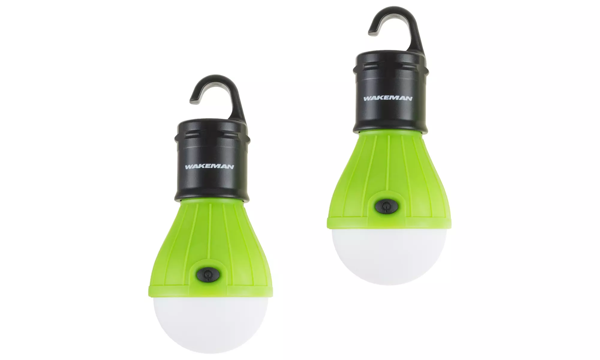 Portable LED Tent Light Bulb- 2 Pack Hanging Lights with 3 Settings and 60 Lumen