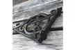 A Pair Antique Style Cast Iron Brackets Garden Braces Rustic Shelf Bracket Black - Second Medium