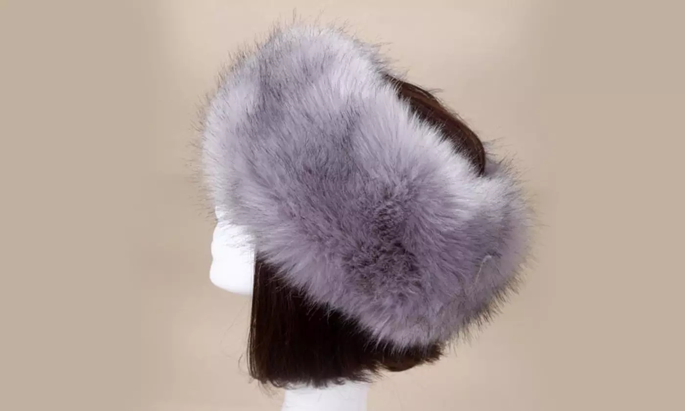 Women Winter Faux Fur Hat 