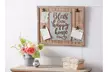 Bless Our Happy Home Metal and Wood Wall Decor - Second Medium