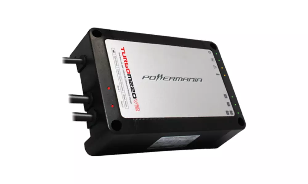 Powermania 58203 Batt Chgr, Turbo V2, 12/24V 20A, 2 Bank - Primary Image