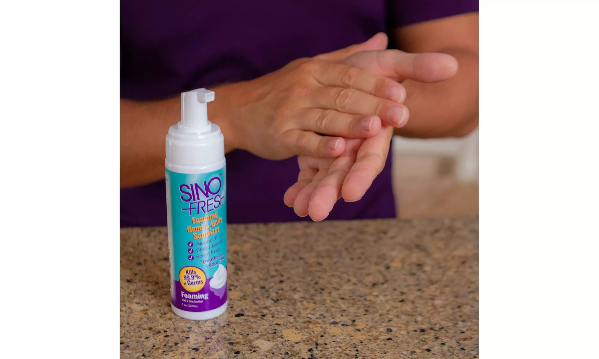SinoFresh Nasal Spray and 1.7 Hand Sanitizer Bundle - Second Medium