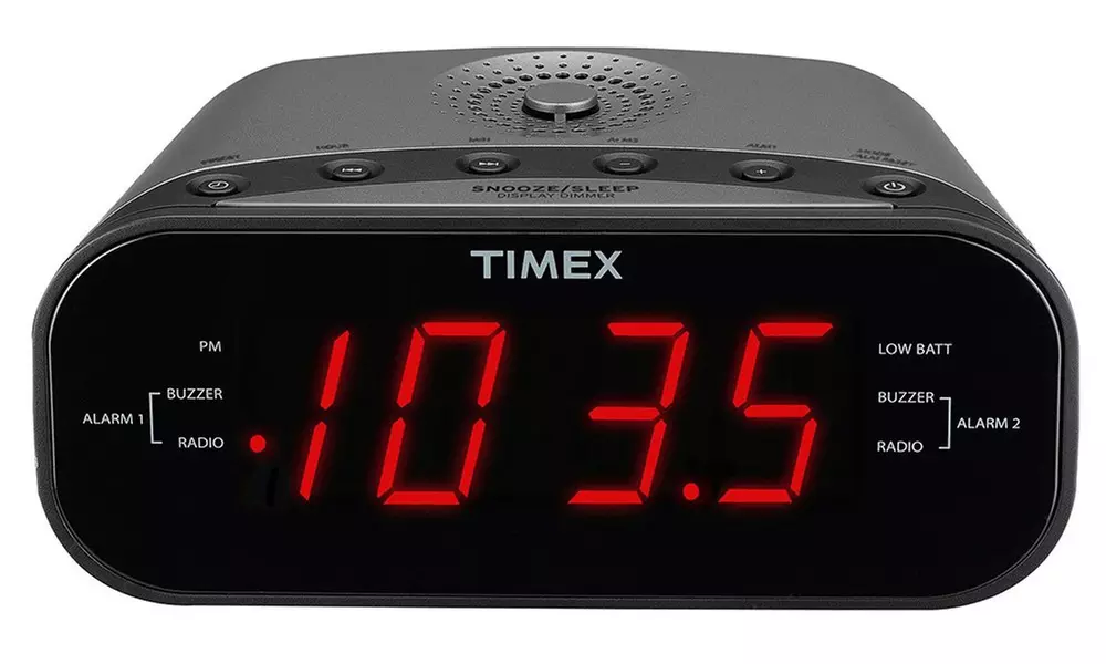 Timex Dual Alarm Clock with AM/FM Radio (Manufacturer Refurbished) - Second Medium