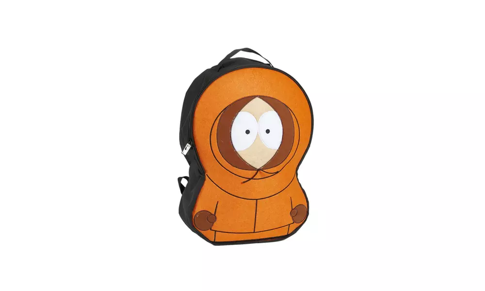 South Park Kenny McCormick Cosplay Backpack, Fits Laptops up to 15in, Orange - Primary Image