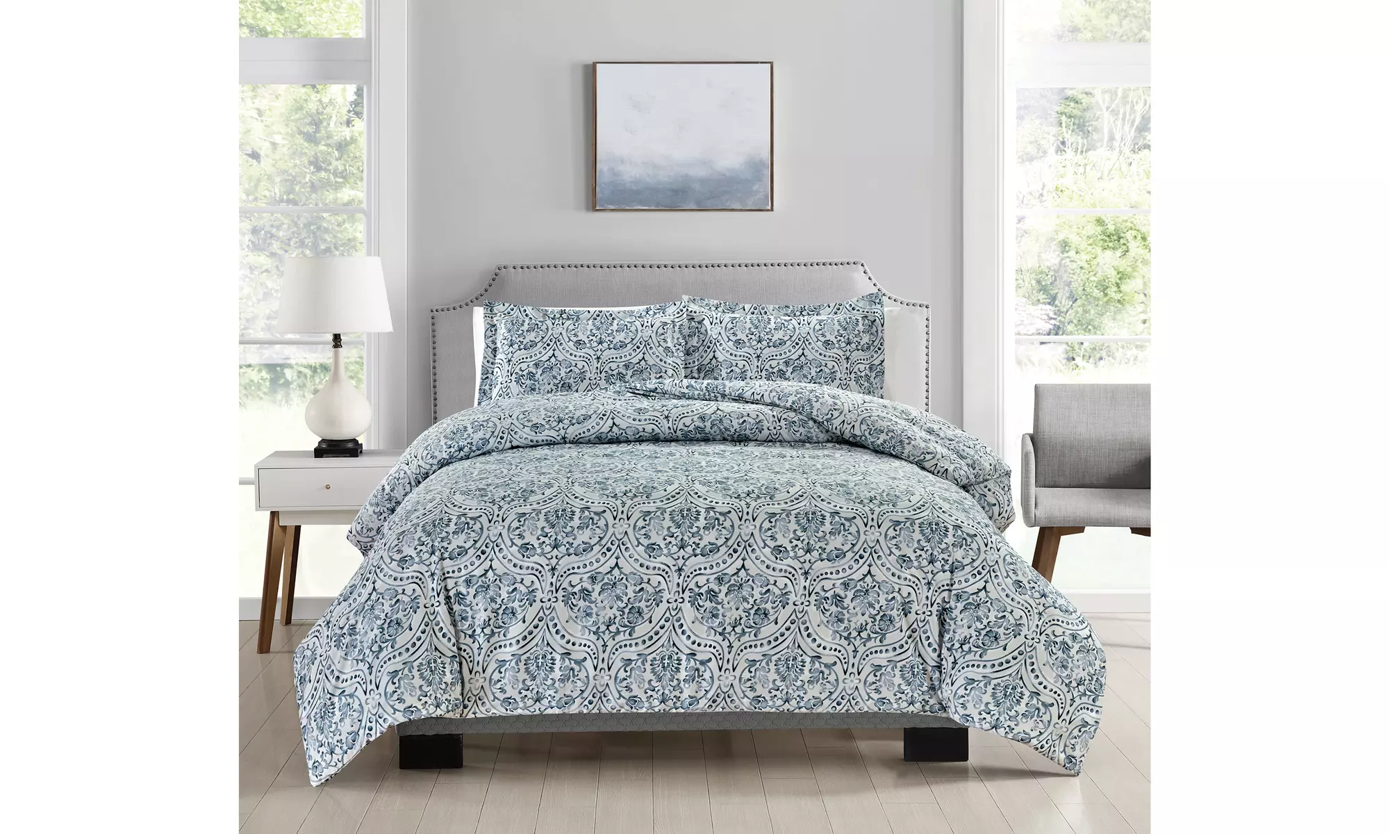 Bibb Home 4 pc Down Alternative Comforter Set