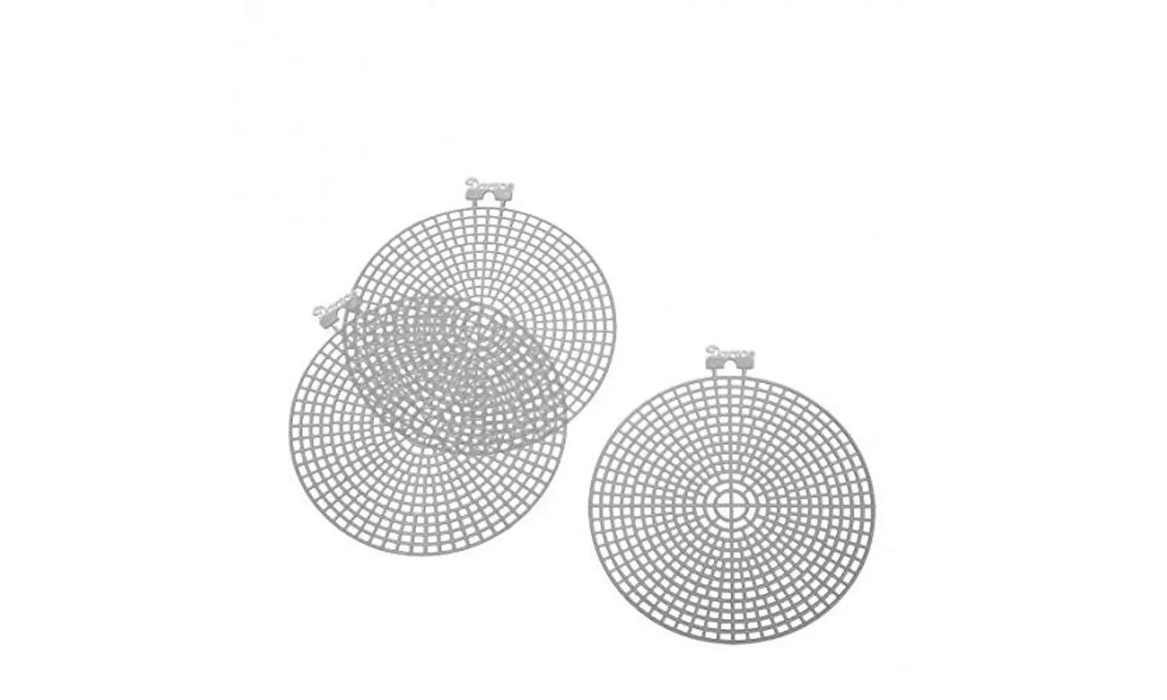 Darice Plastic Canvas Shape - Round - 4.5 Inches - Second Medium