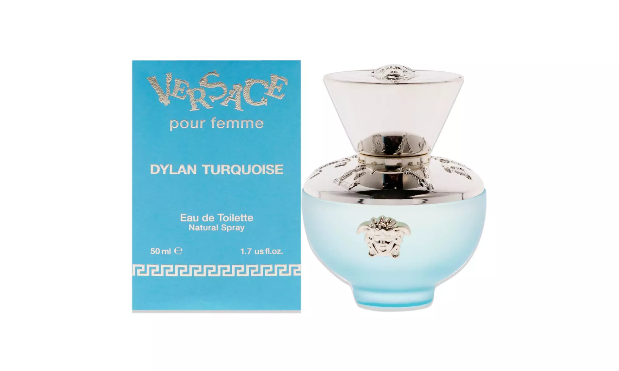 Versace Dylan Turquoise Pour Femme for Women 1.70 oz EDT Spray - Primary Image