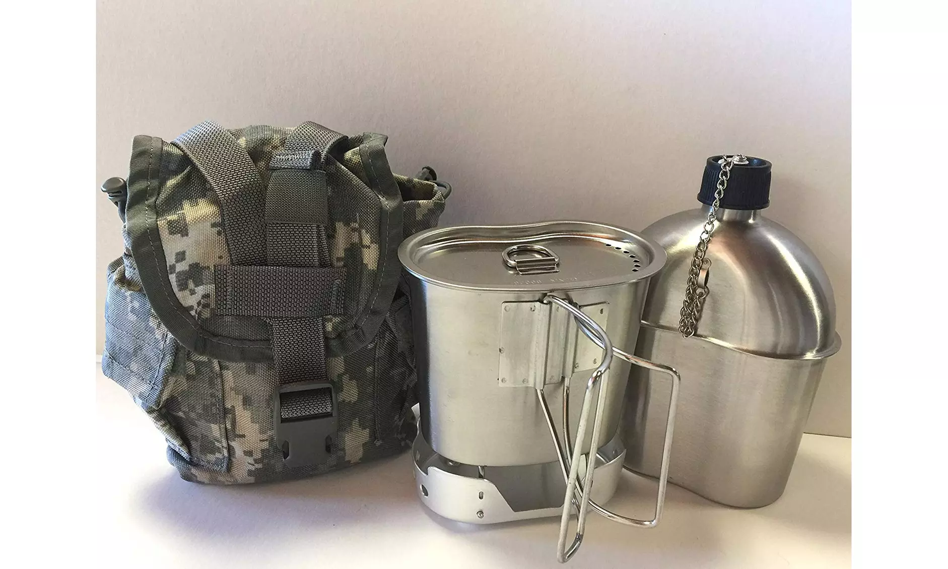 G.A.K - Canteen with Cup & Vented Lid and Cover kit. - Primary Image