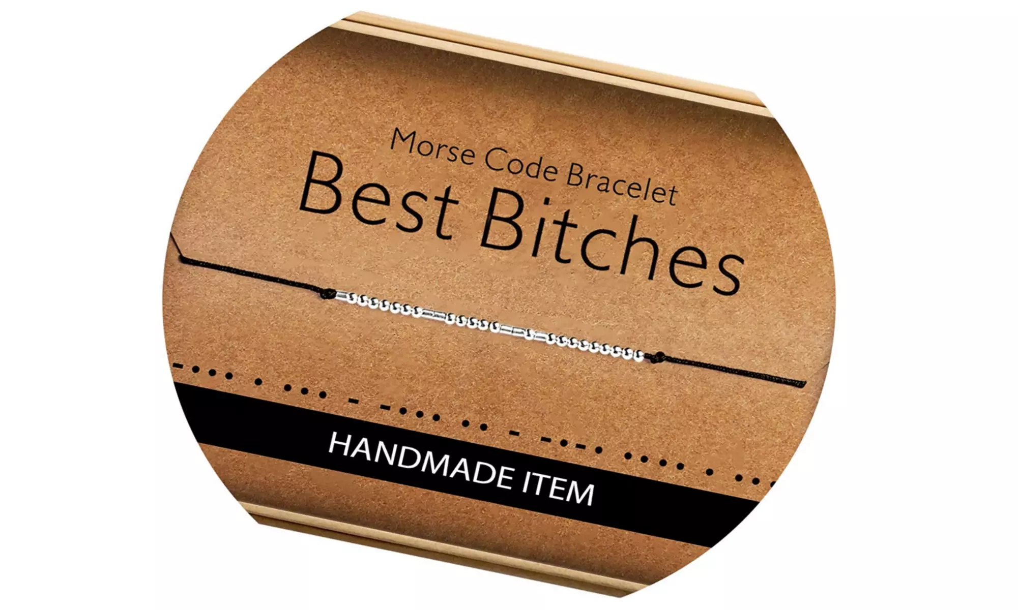Hand-Made Morse Code Bracelet - Primary Image