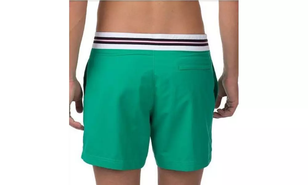 Men's Solid Swim Shorts - Second Medium