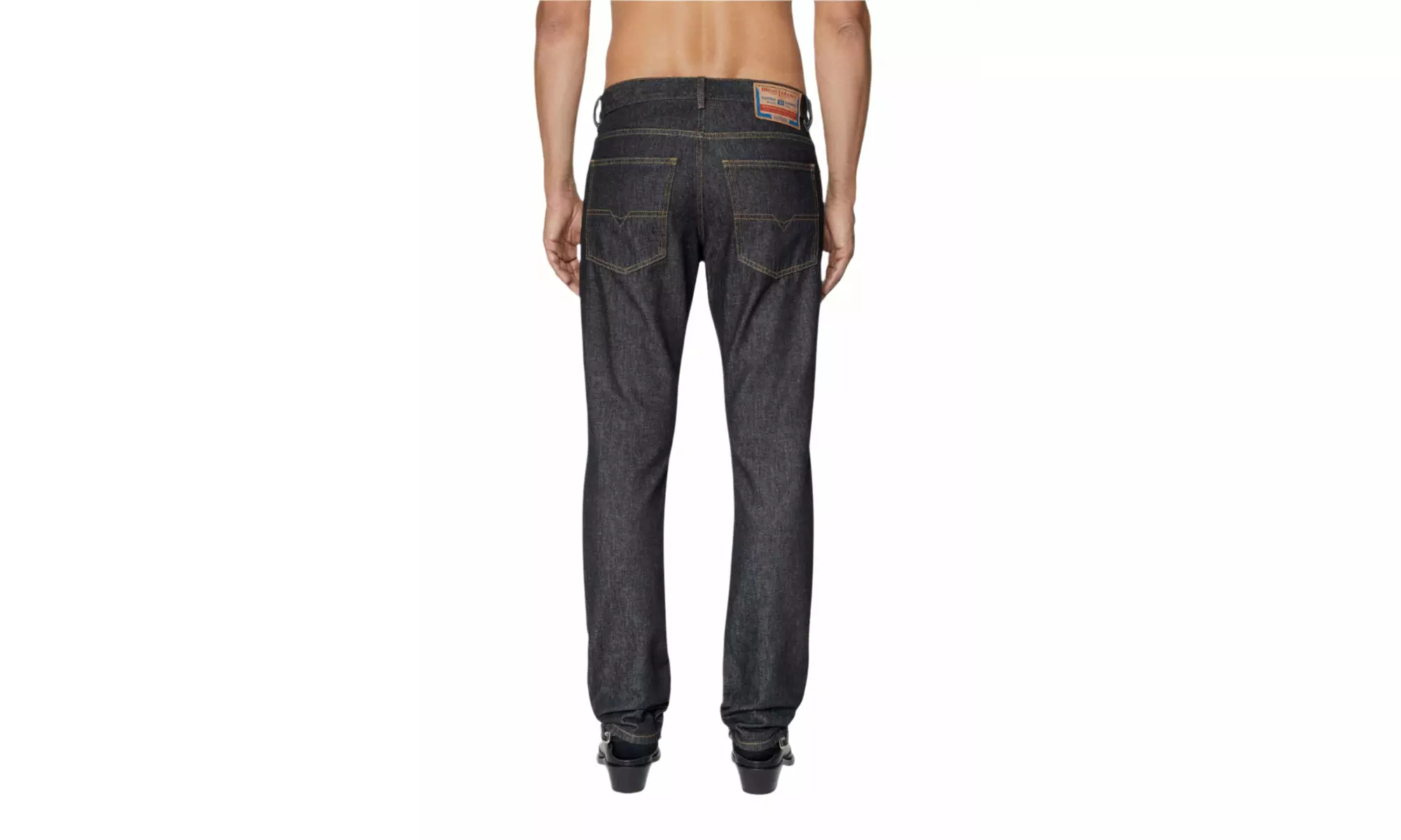 Diesel Men's Slim Fit Straight-Leg Denim Jeans- 3 Washes 1 Style