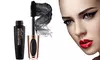 4D Silk Fiber Eyelash Mascara  Black Waterproof Eye Lashes