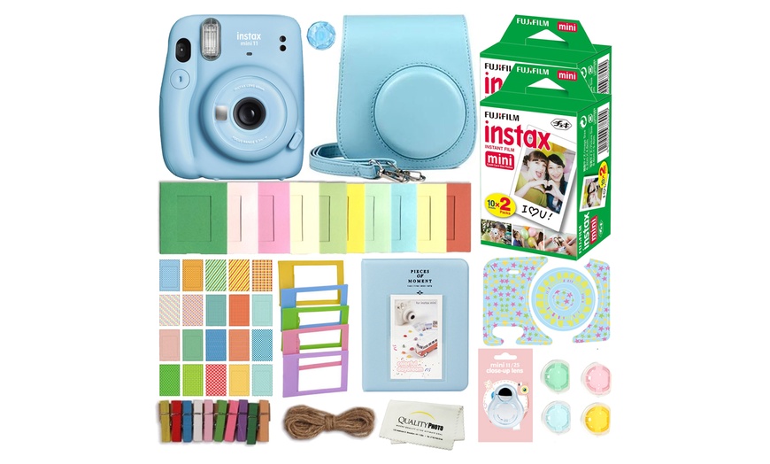 instax mini 11 accessories kit blue