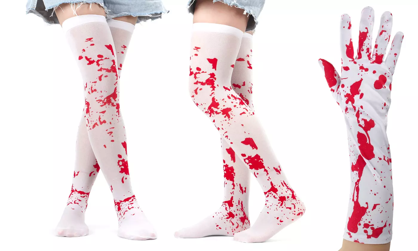 Halloween  Blood Spatter Halloween Costume Accessories 
