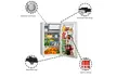 Emerson CR440WE 4.4-Cu. Ft. Compact Single Door Refrigerator - Second Medium