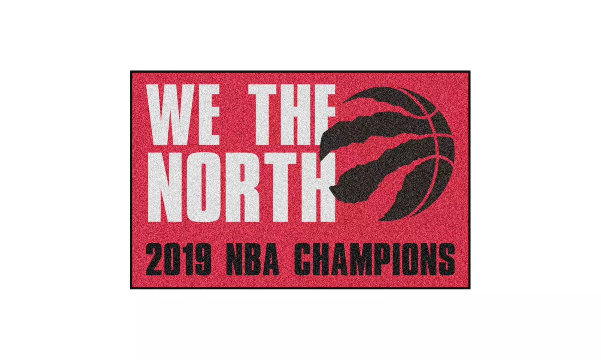 2019 NBA Finals Champions Toronto Raptors Starter Mat 19"x30" - Second Medium