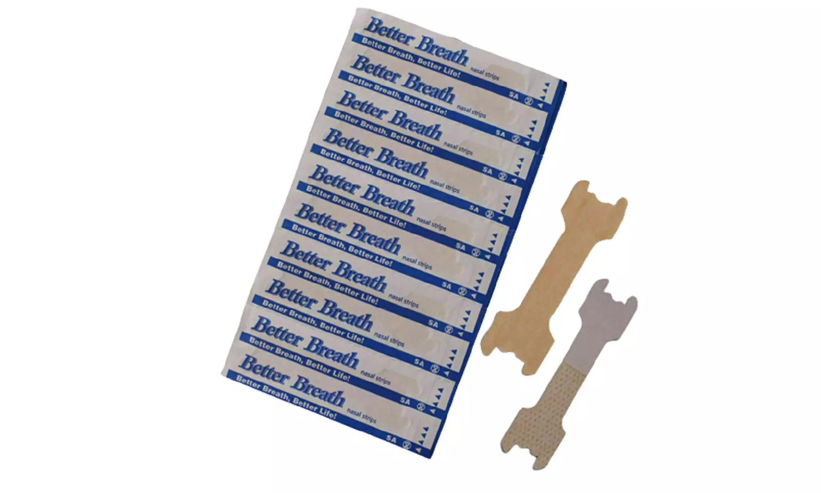 Better Breath Nasal Strips  Reduce/Breath Snoring 120 piece Large Size - Primary Image