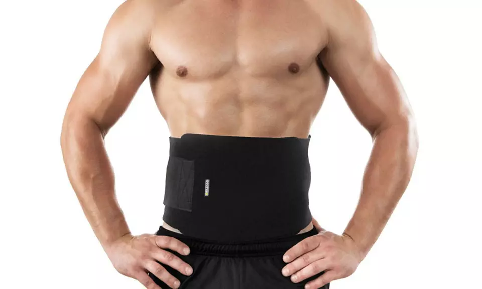 Adjustable   Waist Trimmer Neoprene Sweat Belt Sauna Band - Primary Image
