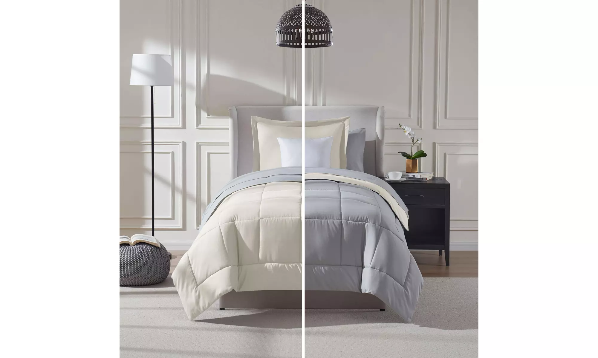 Nestl 7 Piece Reversible Bed in a Bag  
