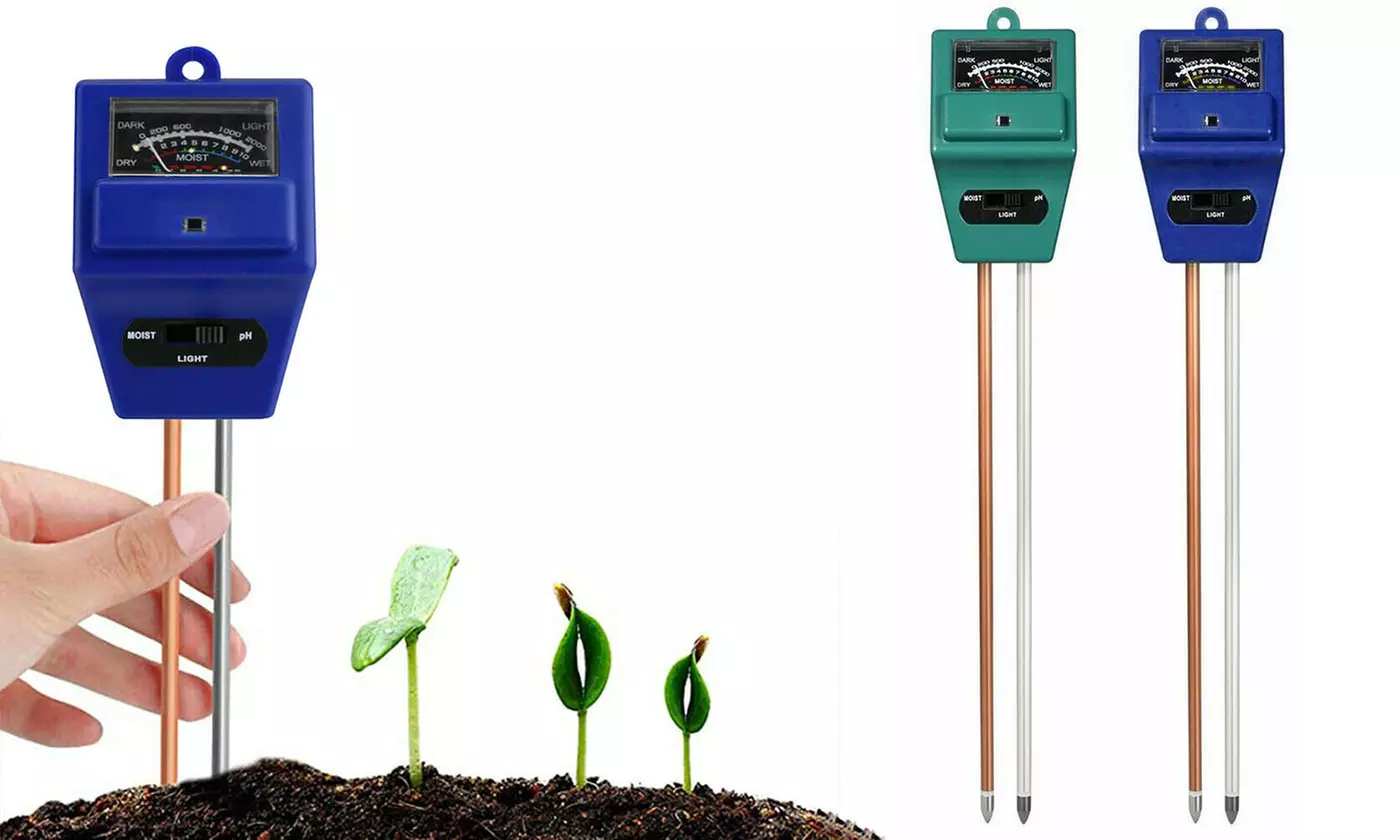 3in1 Soil Tester Water PH Moisture Test Meter For Garden Plant Flower - Primary Image