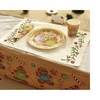 Image 3: Juvale 3pcs Rectangular Christmas Plastic Tablecloth Cover Holiday Party 54x108"