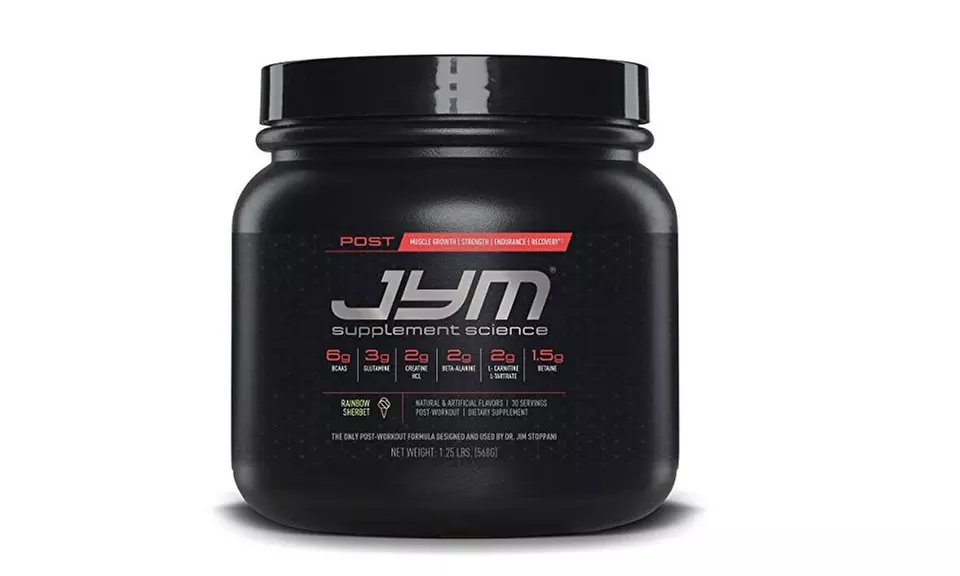 JYM Supplement Science, POST JYM Active Matrix, Rainbow Sherbet, Post-Workout - Primary Image