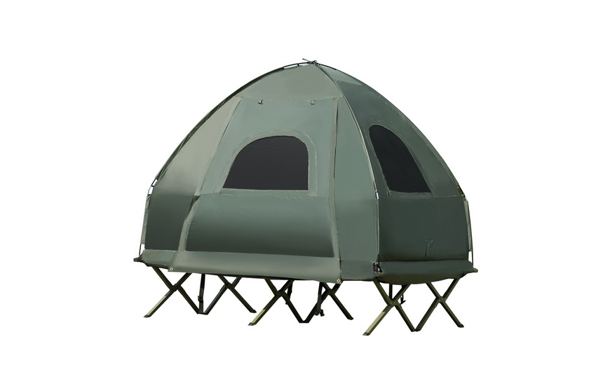 portable pop up tent air mattress