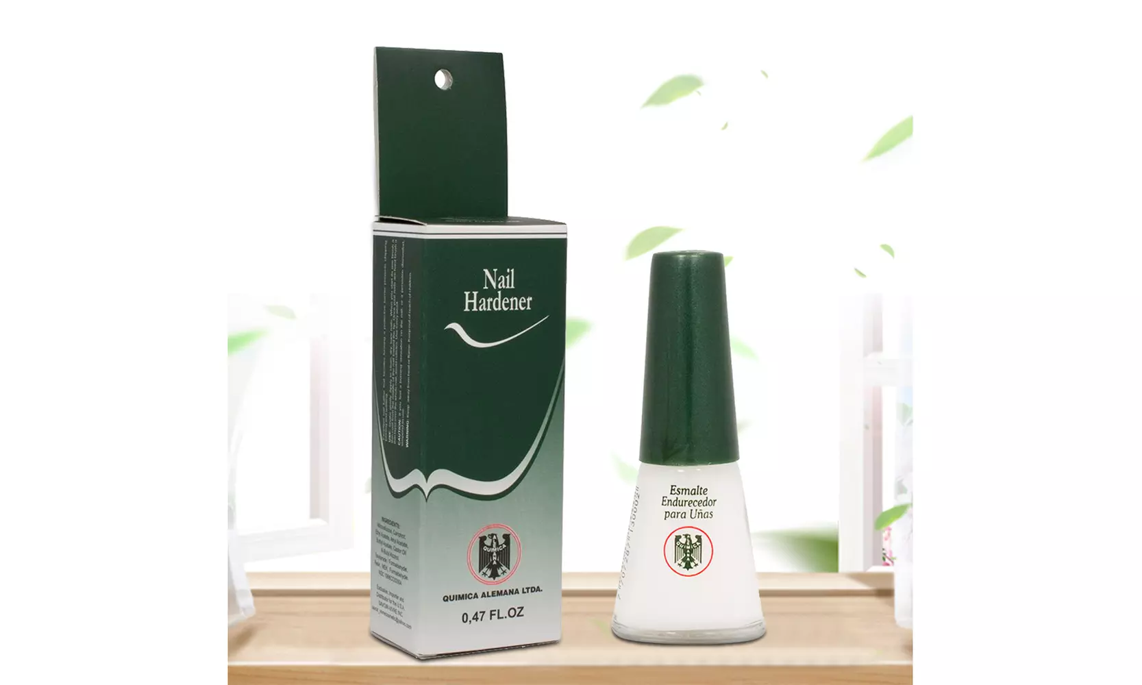 Quimica Alemana 0.47oz Nail Hardener (protective barrier) Fast Shipping - Second Medium