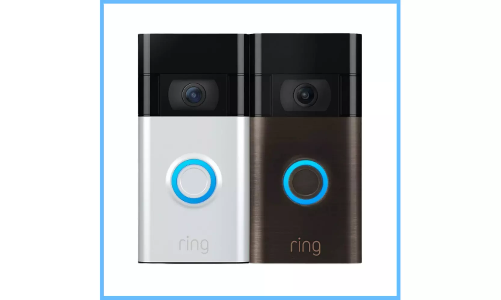 Ring Video Doorbell (2020 Release) Wi-Fi 1080p HD Camera - Grade A Refurbished - Primary Image