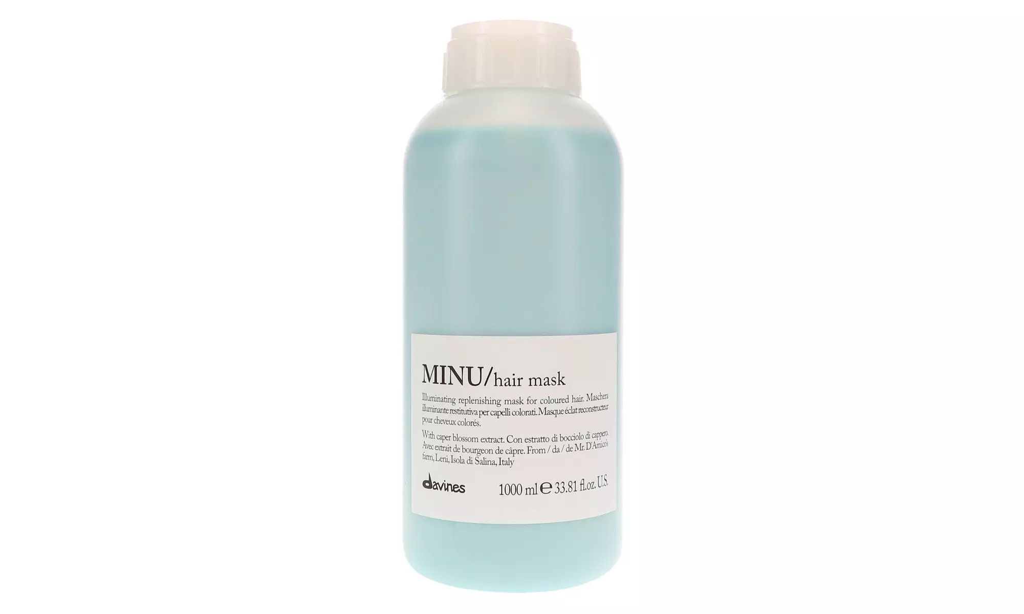 Davines Minu Hair Mask, Nourish and Brighten Color Treated Hair 33.8 oz - Primary Image