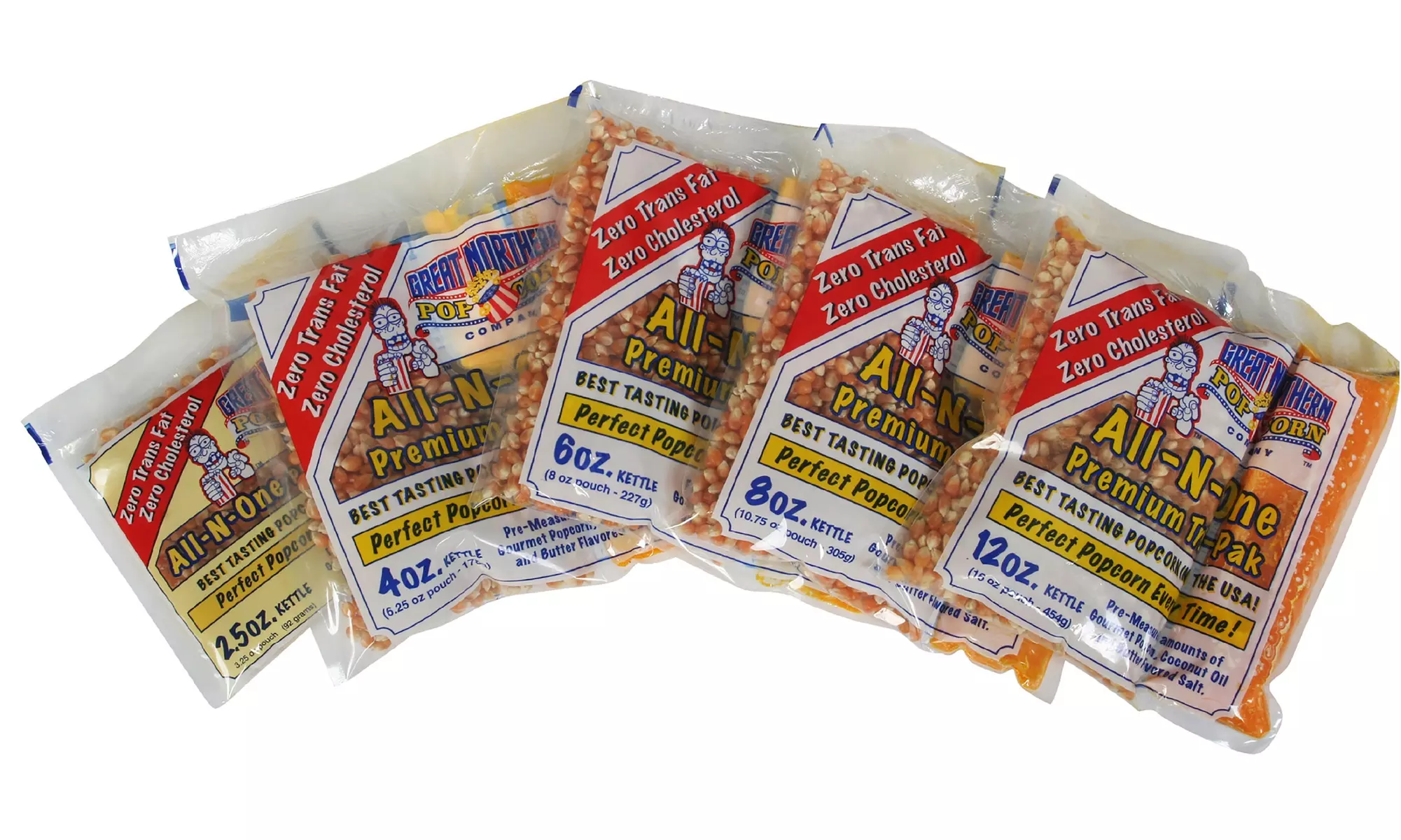 Great Northern Kettle Popcorn Portion Packs  (4 Ounce Packs) - Primary Image