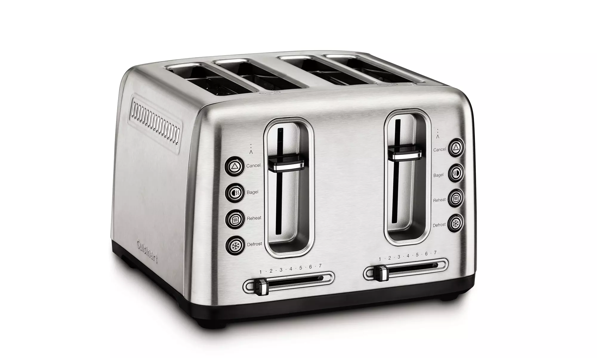 Cuisinart Stainless Steel 4-slice Toaster Shade Control Manufacturer Refurbished - Second Medium