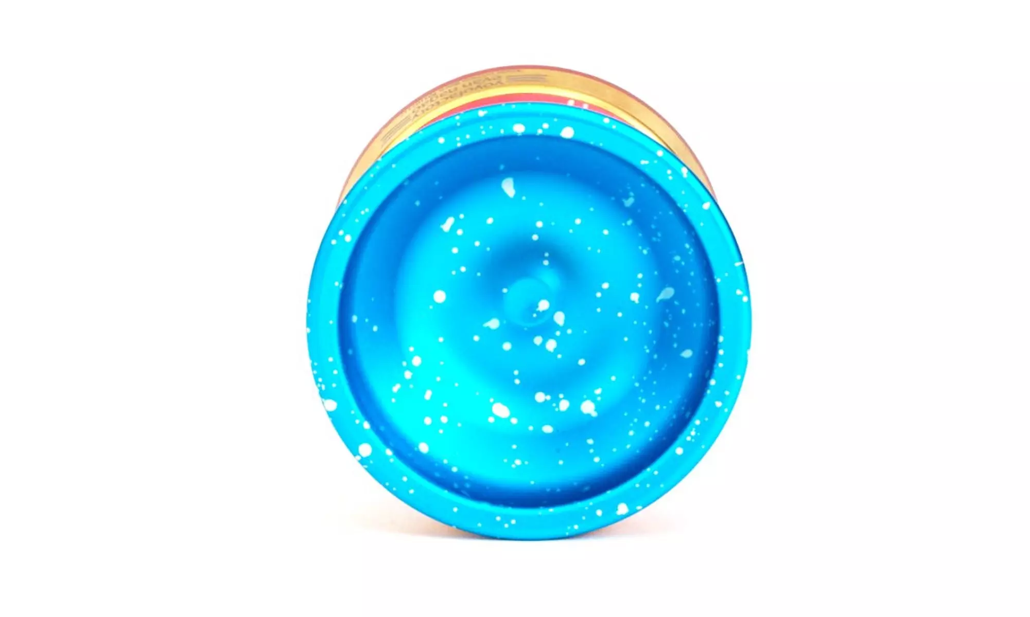 Edge Yoyo by YoYoFactory Color Half Red and Half Blue Acid Wash and Gold - Second Medium