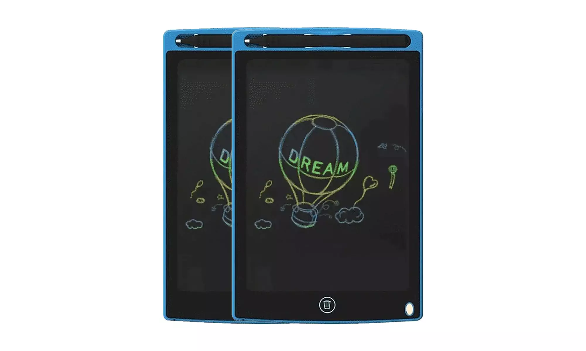 Waloo 10.5-Inch LCD Drawing Tablet w/Stylus (2-Pack)