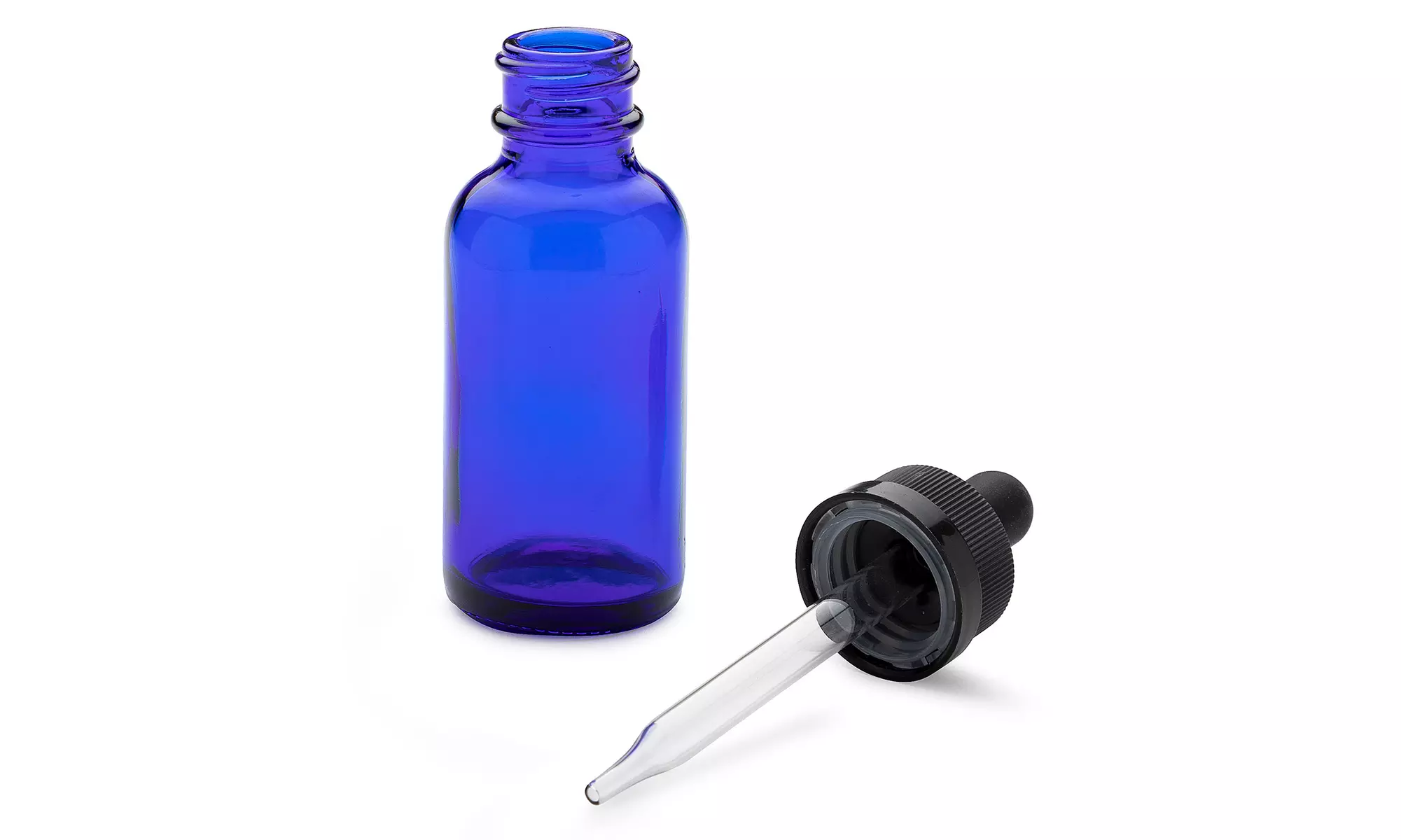 Focus Glass 30ml Dropper Bottle for Aromatherapy (100-Pack, 500 Bottles Total) - Second Medium
