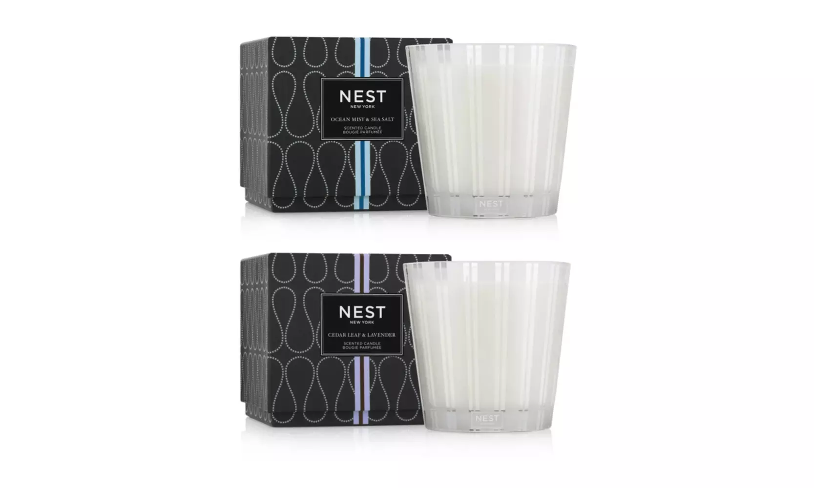 Nest New York Fragrances Cedar Leaf and Lavender plus Ocean Mist & Sea Salt Set - Primary Image