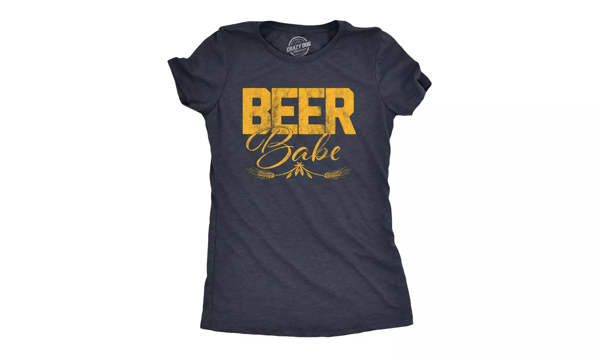Womens Beer Babe Tshirt Funny Brew Pub IPA Craft Beer Drinking Graphic Tee - Primary Image