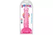 Curve Novelties Lollicock 8"  Slim Stick w/Balls - Cherry Ice - Second Medium