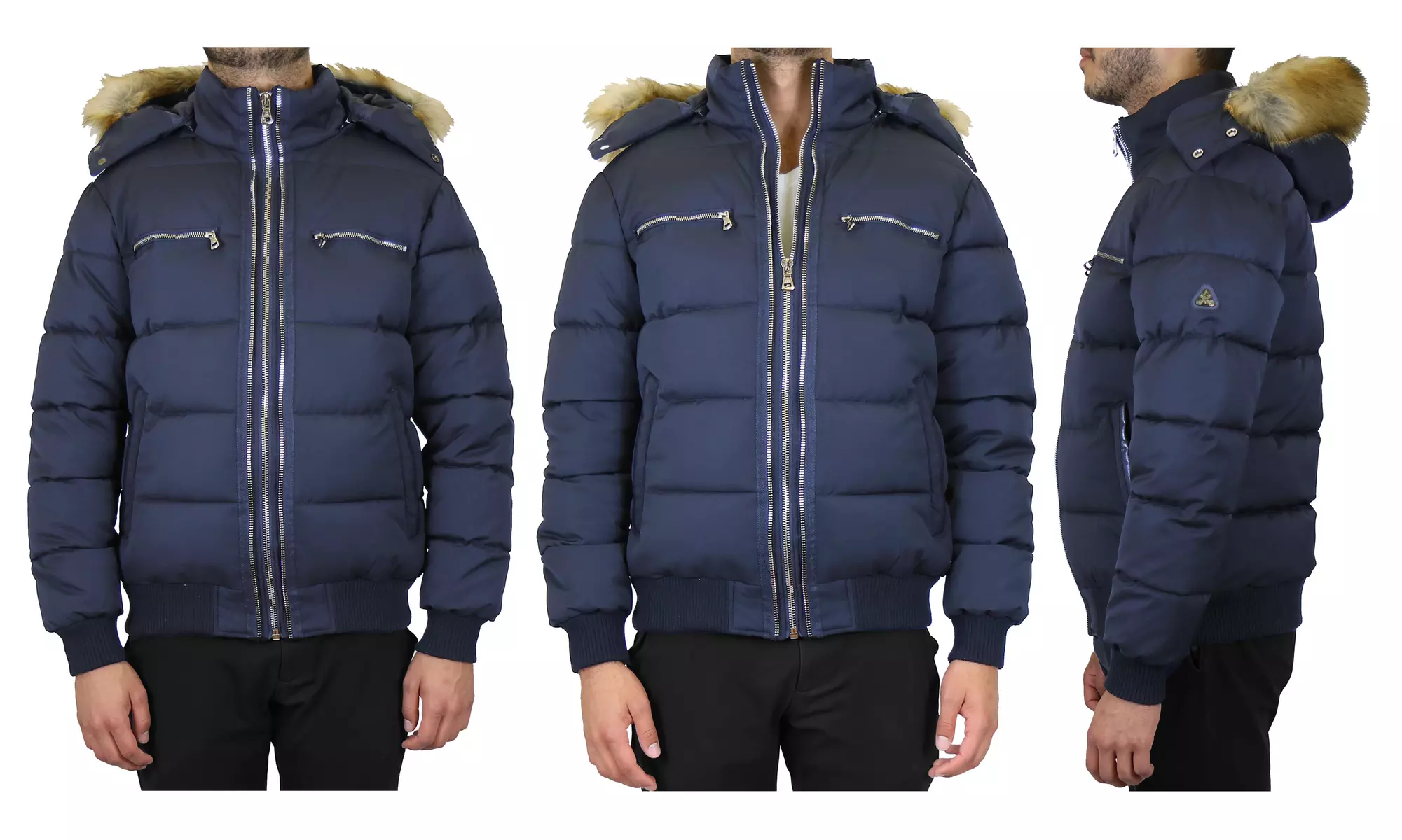 Spire By Galaxy Men's Heavyweight Parka Jacket with Detachable Hood (S-2XL)