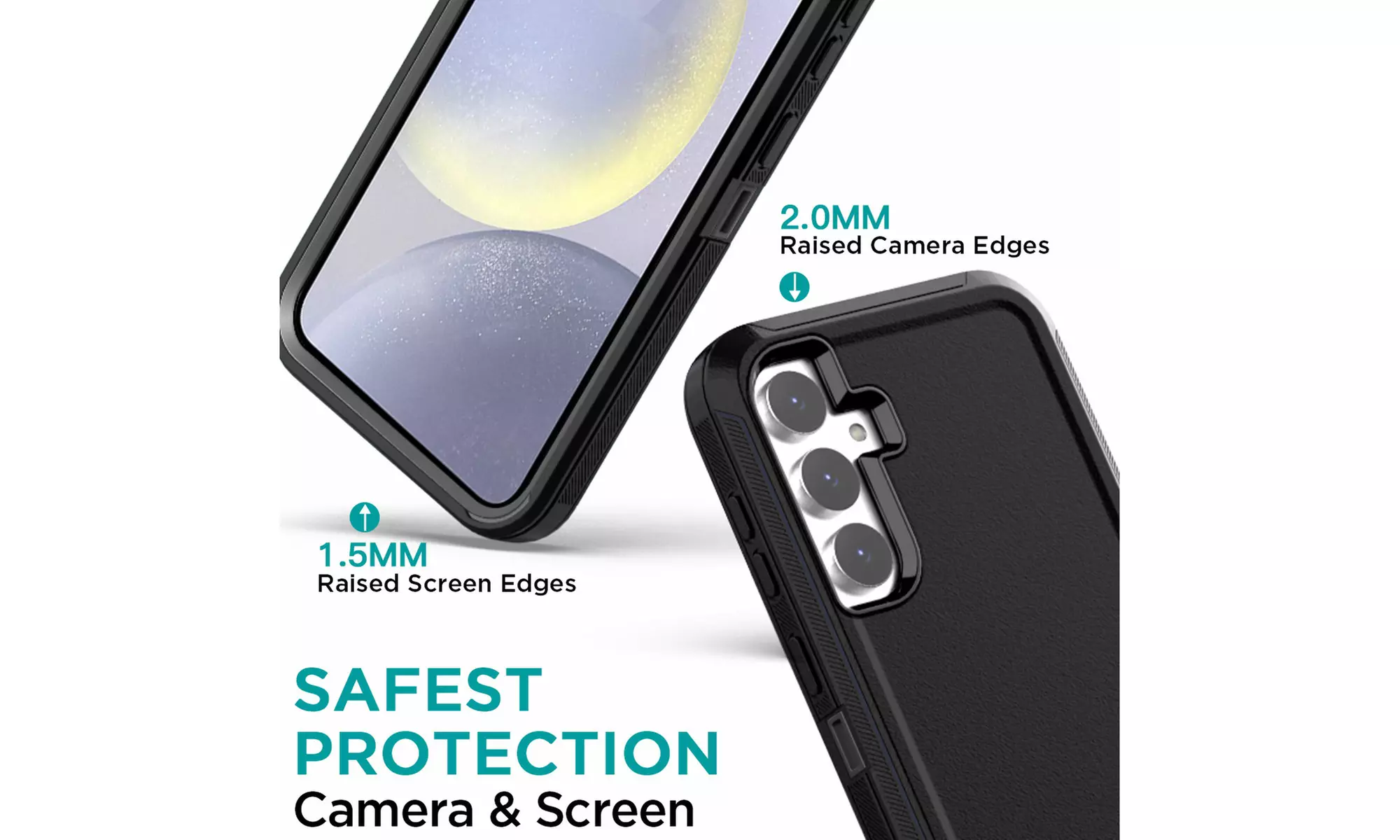 For Samsung Galaxy S24 Case Shockproof Heavy Duty Rugged Protective Cover