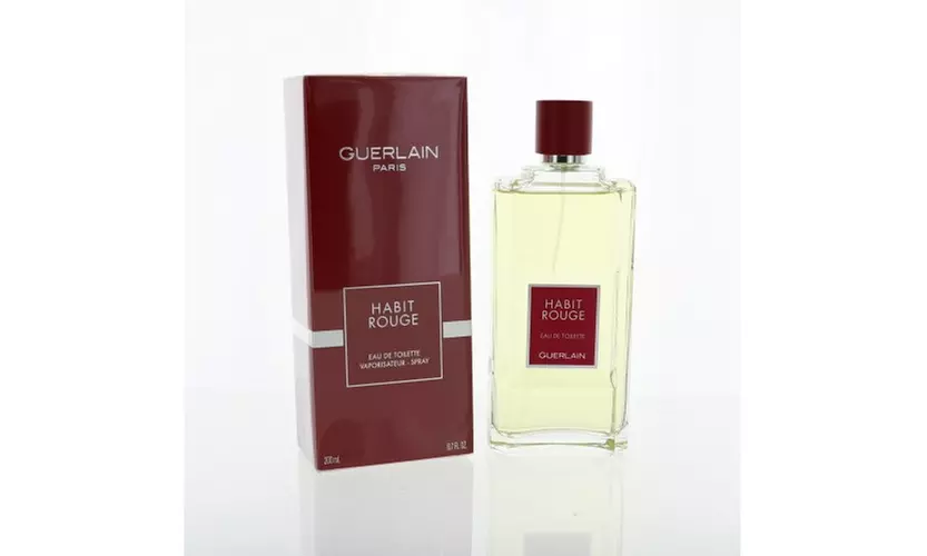 Guerlain Habit Rouge Eau De Toilette Cologne for Men (Multiple Sizes)