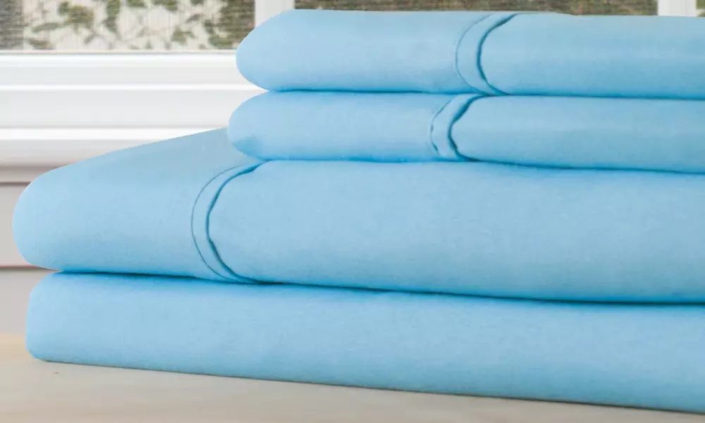 Lavish Home Series 1200 Microfiber Sheet Set