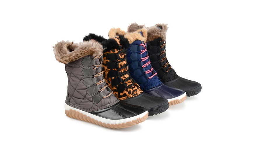 journee collection fur boots