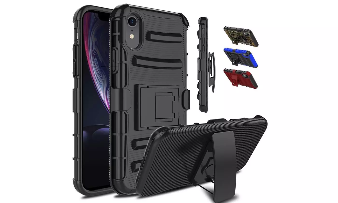 For iPhone XR Military Armor Groupon Goods