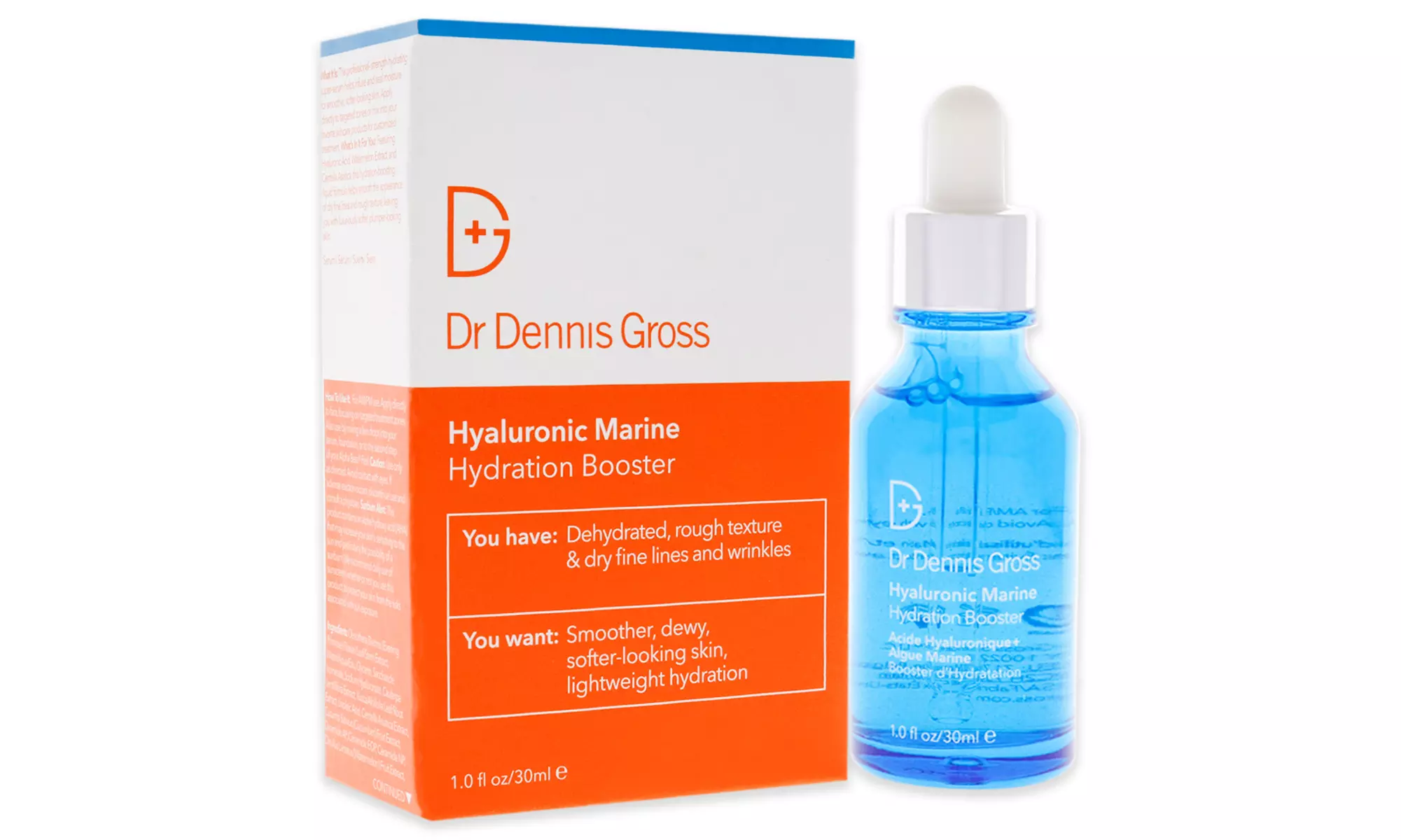 Hyaluronic Marine Hydration Booster by Dr. Dennis Gross for Women - 1 oz Booster