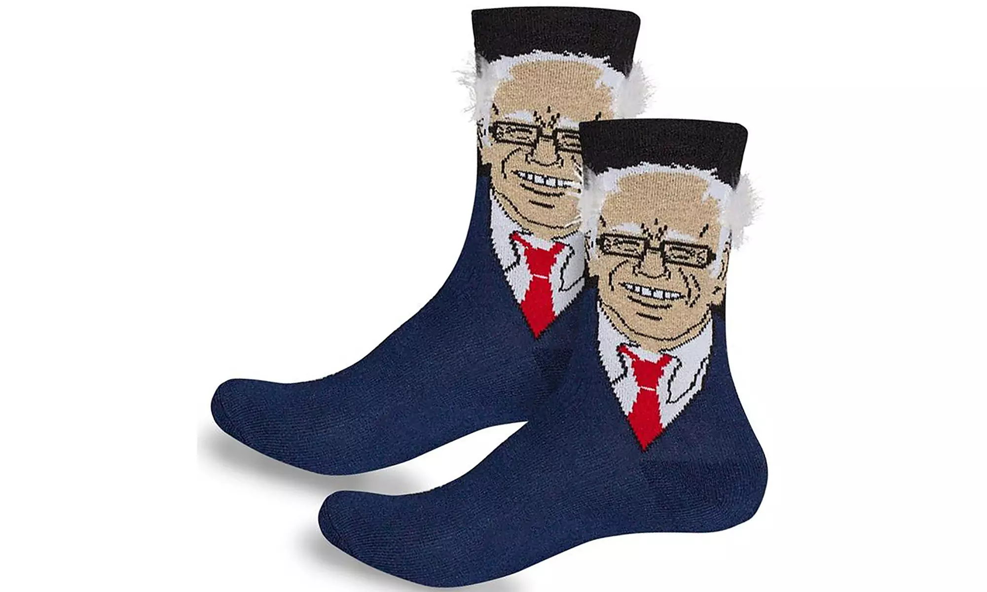 Unisex Bernie Sanders 3D Hair Socks - Primary Image