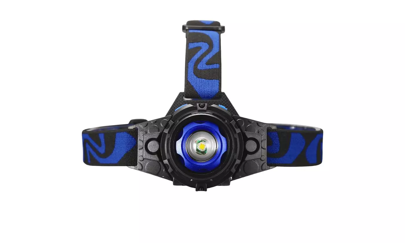 Tactical Headlight Cree XM-L 20000LM Rechargeable T6 LED Headlamp