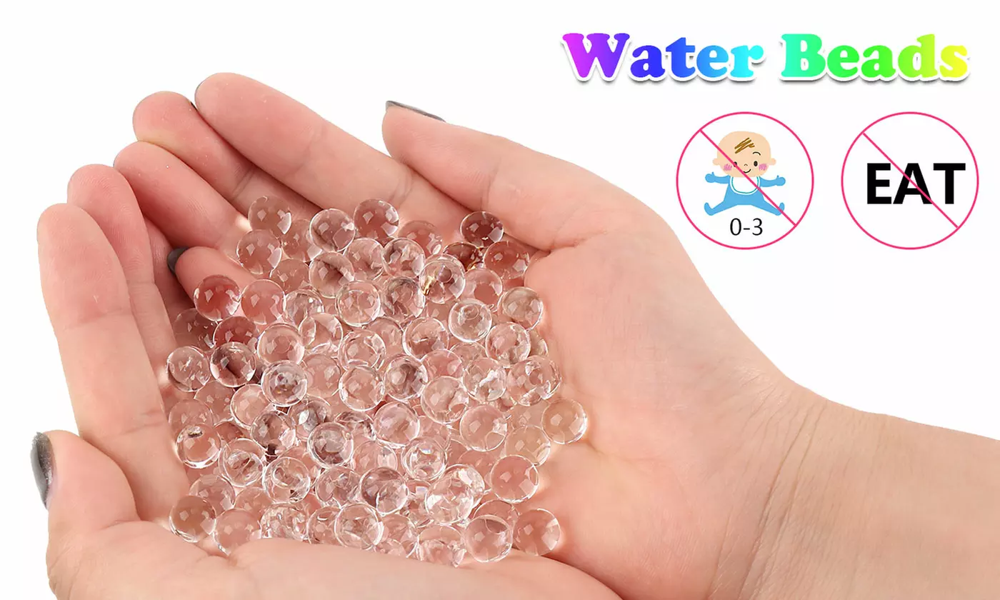 22000 Pieces Rainbow Mix Jelly Water Growing Beads for Plants