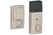 Sense Smart Deadbolt with Century Trim Satin Nickel - Second Medium
