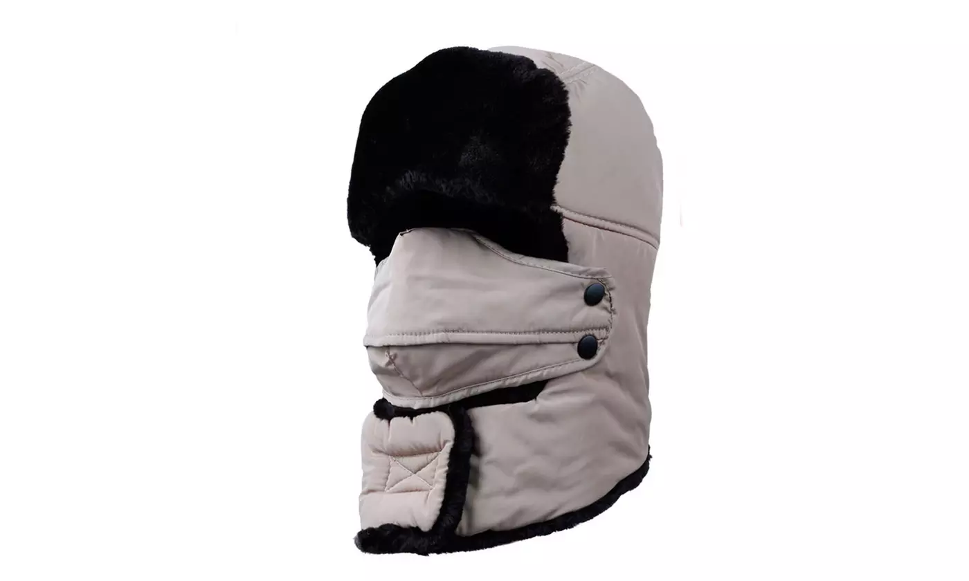 Winter Trapper Hat Warm Trooper Balaclavas Ear Flap Windproof Mask